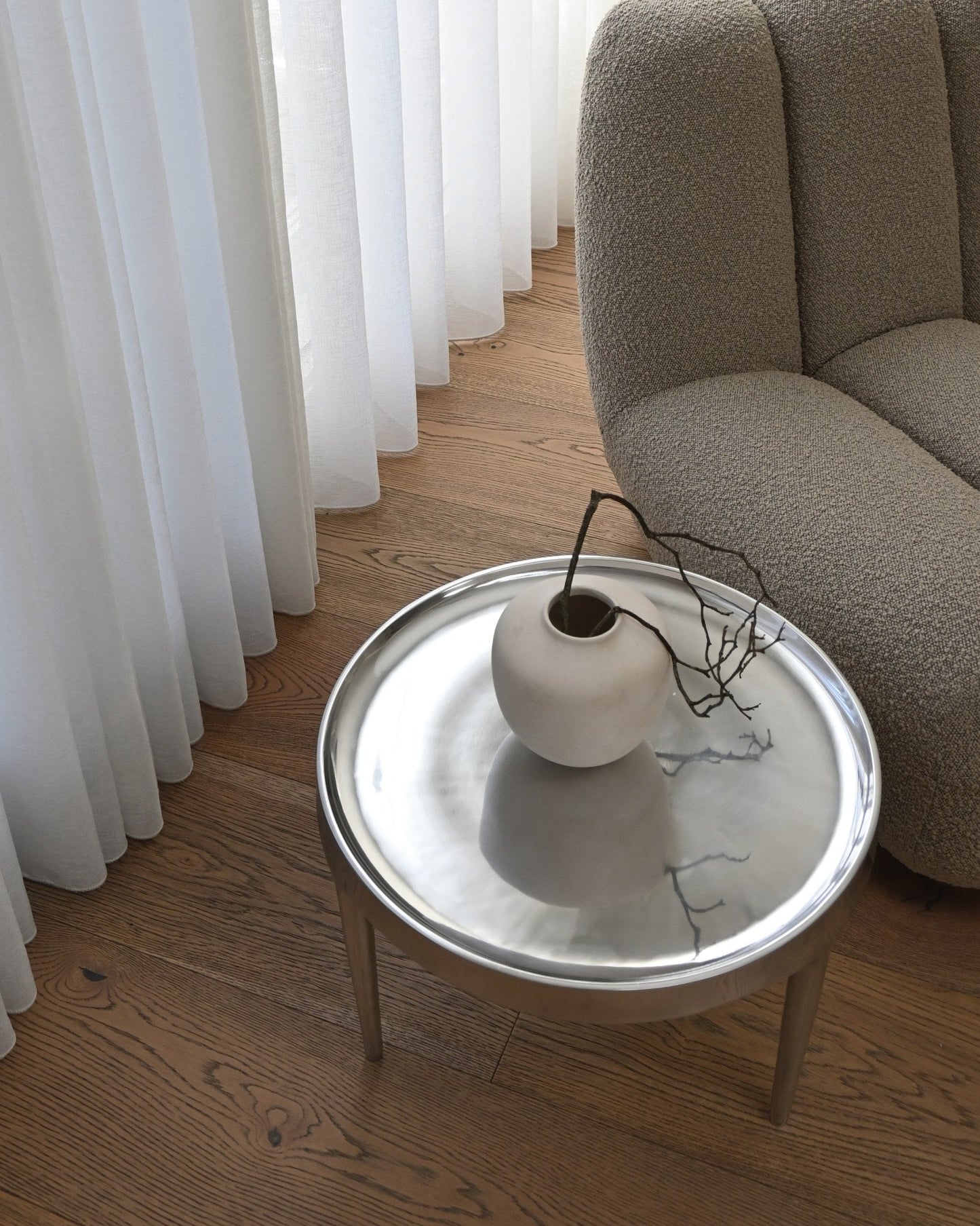 Phantom Table. Low - Chrome*